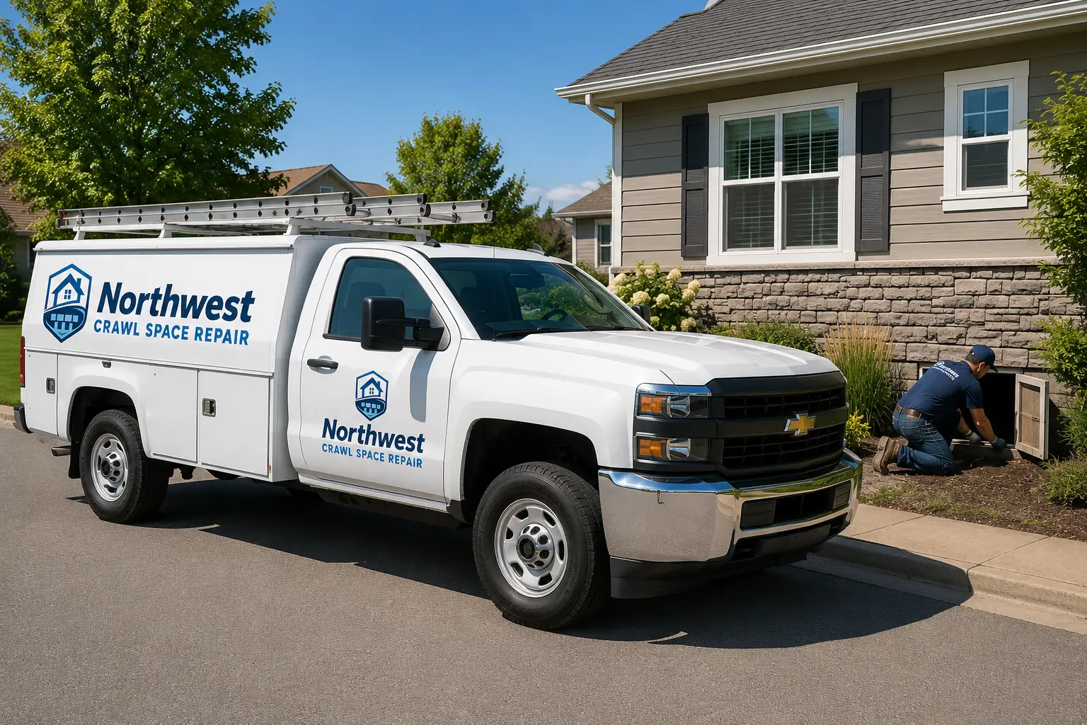 Northwest Crawl Space Repair branded work