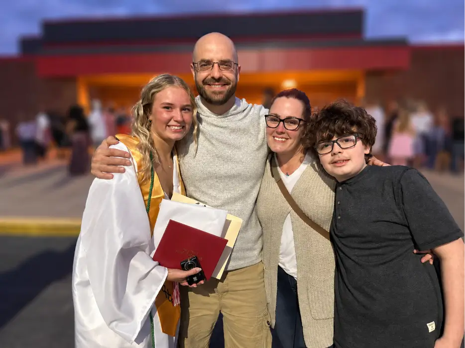 Michael Pickart and family