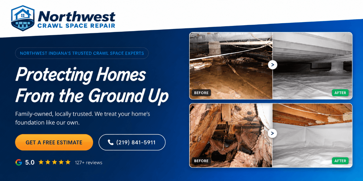 Northwest Crawl Space Repair website screenshot